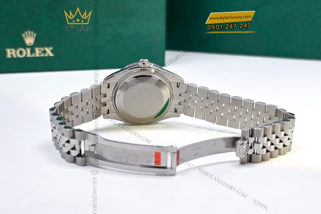 Kỳ Lân Luxury rolex datejust 31 hong kim cuong 278384rbr 0036 5 Đồng hồ Rolex Datejust 31 hồng kim cương 278384RBR-0036
