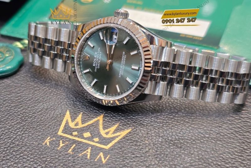 Đồng hồ Rolex Datejust 31 xanh bạc hà 278274-0018