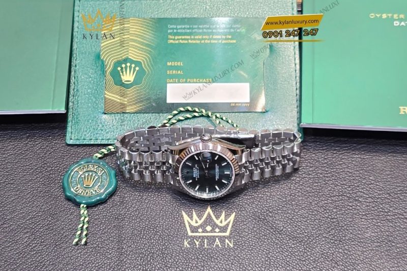 Đồng hồ Rolex Datejust 31 xanh bạc hà 278274-0018