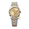 Đồng hồ Rolex Datejust 36 champagne cọc kim cương 126233-0017