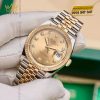 Đồng hồ Rolex Datejust 36 champagne cọc kim cương 126233-0017