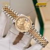 Đồng hồ Rolex Datejust 36 champagne cọc kim cương 126233-0017