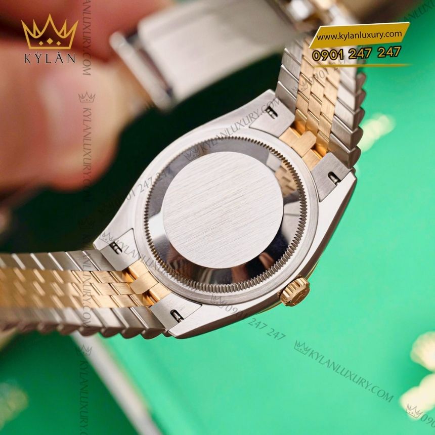 Kỳ Lân Luxury rolex datejust 36 champagne 126233 0017 7 Đồng hồ Rolex Datejust 36 champagne cọc kim cương 126233-0017