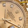 Đồng hồ Rolex Datejust 36 champagne cọc kim cương 126233-0017