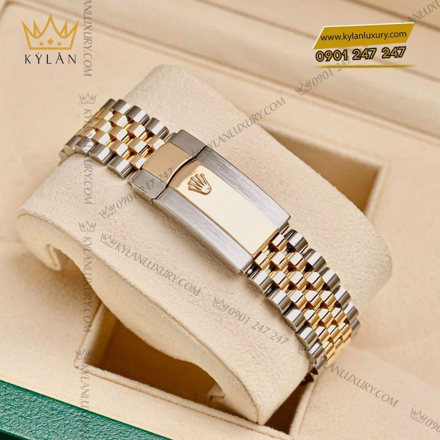 Kỳ Lân Luxury rolex datejust 36 champagne 126233 0017 9 Đồng hồ Rolex Datejust 36 champagne cọc kim cương 126233-0017