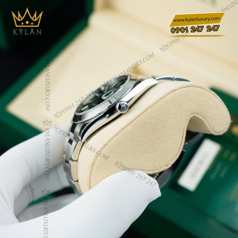 Đồng hồ Rolex Datejust 41 mặt số đen 126300-0011
