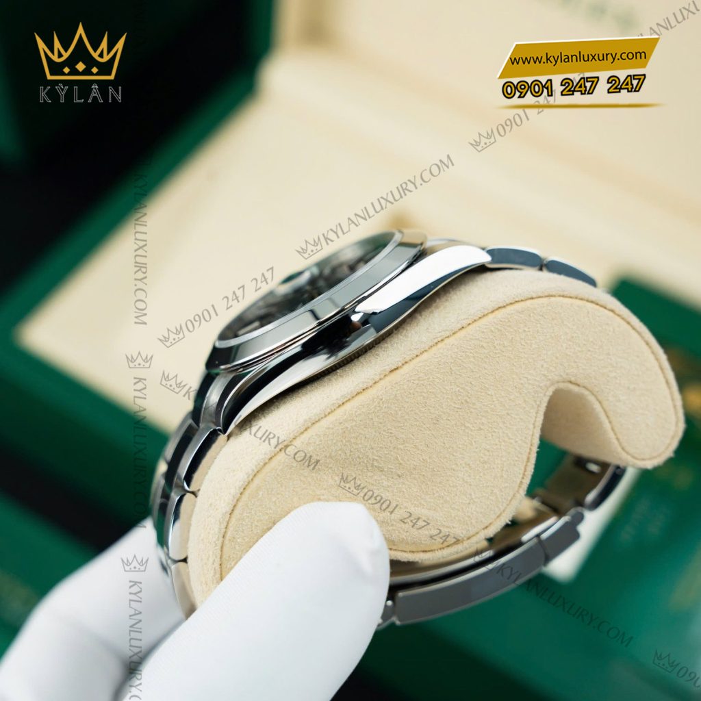 Kỳ Lân Luxury rolex datejust 41 126300 0011 5 Đồng hồ Rolex Datejust 41 mặt số đen 126300-0011