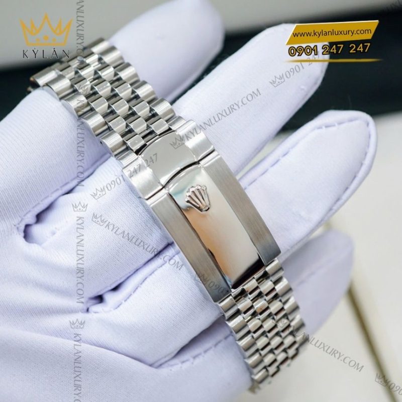 Đồng hồ Rolex Datejust 41 mặt số đen 126334-0018