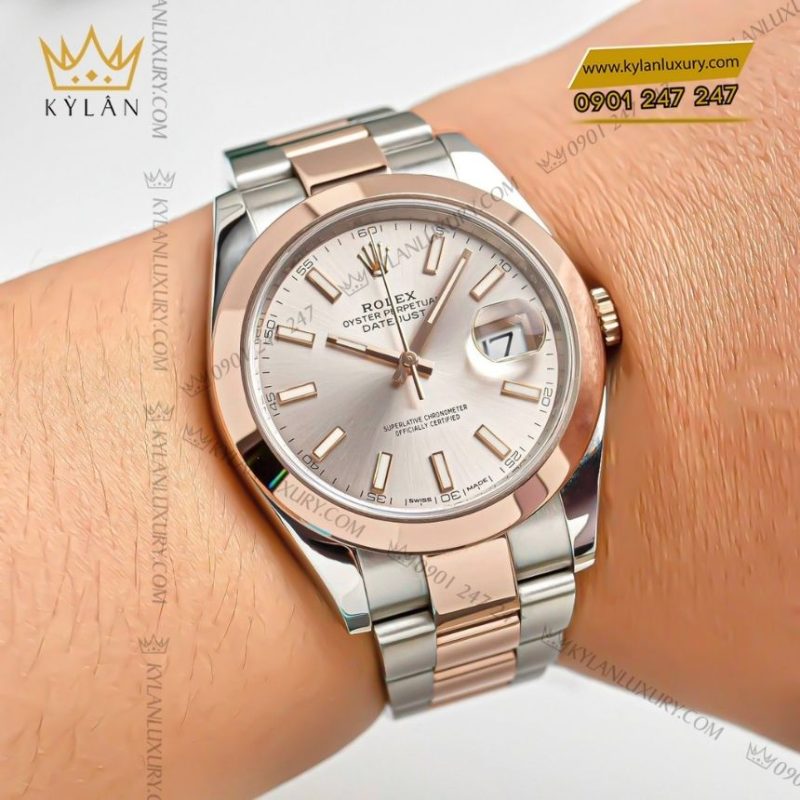 Đồng hồ Rolex Datejust 41 mặt số Sundust 126301-0009