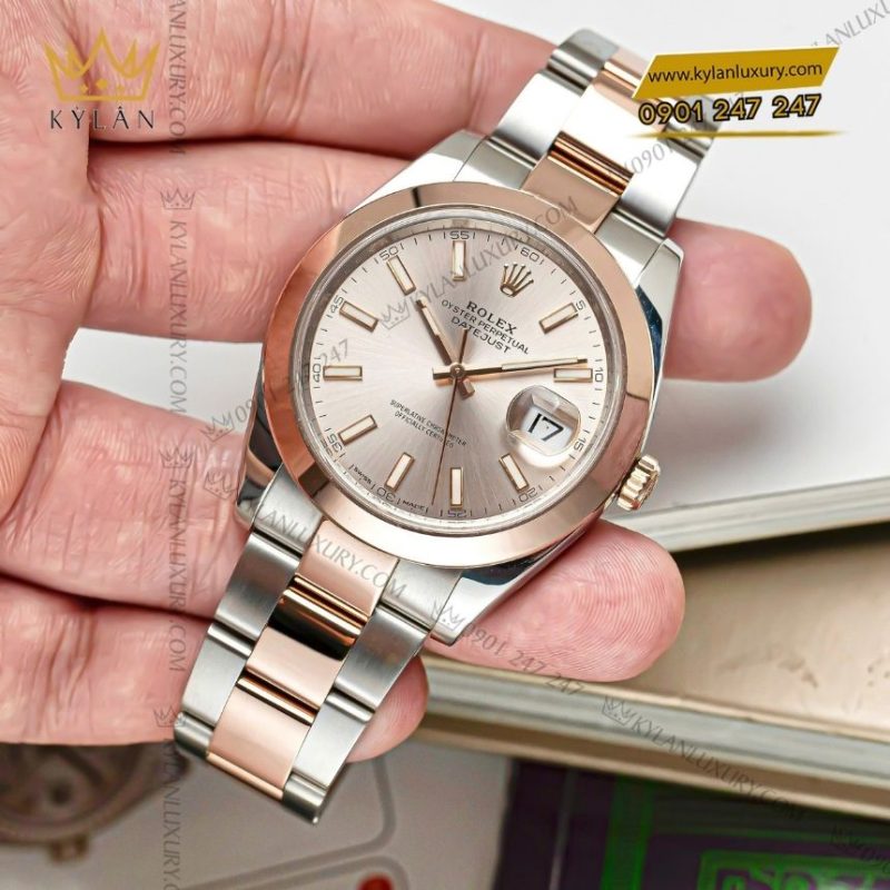 Đồng hồ Rolex Datejust 41 mặt số Sundust 126301-0009
