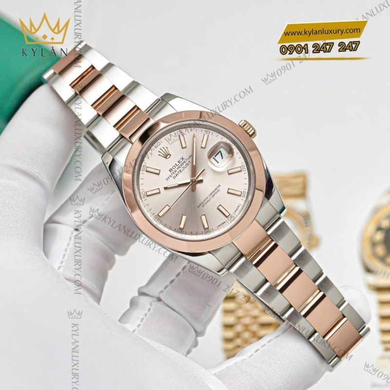 Đồng hồ Rolex Datejust 41 mặt số Sundust 126301-0009
