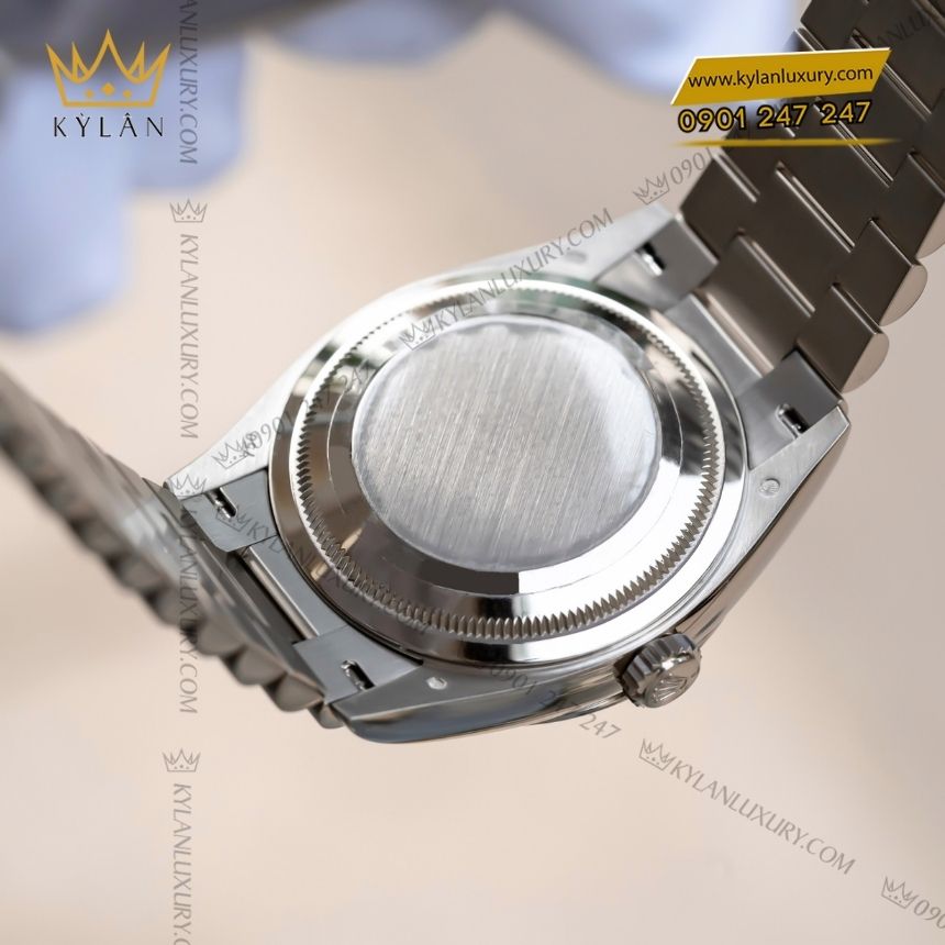 Kỳ Lân Luxury rolex day date 36 128239 0071 2 Đồng hồ Rolex Day Date 36 hồng cọc kim cương 128239-0071