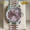 Đồng hồ Rolex Day Date 36 hồng cọc kim cương 128239-0071