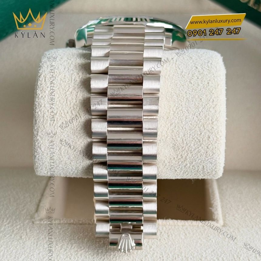 Kỳ Lân Luxury rolex day date 36 128239 0071 8 Đồng hồ Rolex Day Date 36 hồng cọc kim cương 128239-0071