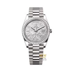 Đồng hồ Rolex Day Date 40 thiên thạch vành kim 228349RBR-0040