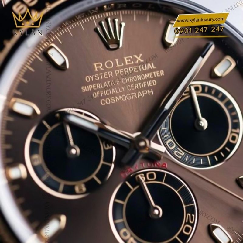 Đồng hồ Rolex Cosmograph Daytona mặt Chocolate 126515LN-0010