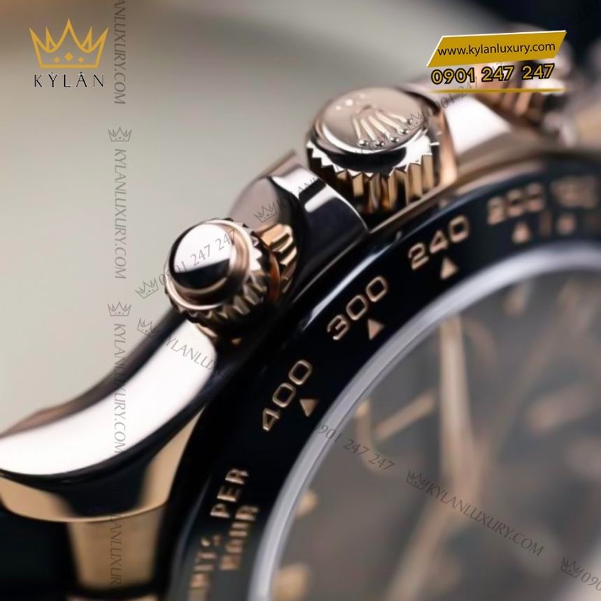 Kỳ Lân Luxury rolex daytona mat chocolate 126515ln 0010 3 Đồng hồ Rolex Cosmograph Daytona mặt Chocolate 126515LN-0010