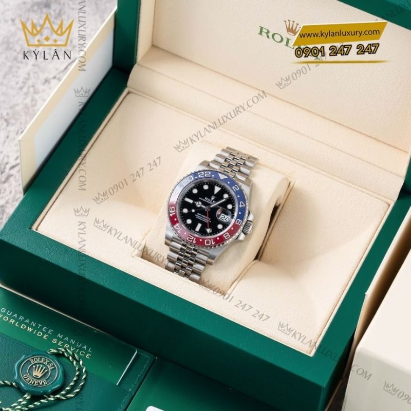 Đồng hồ Rolex GMT Master II Pepsi 126710BLRO-0001