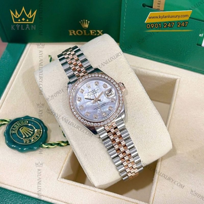 Đồng hồ Rolex Lady-Datejust 28 mặt ngọc trai 279381RBR-0013