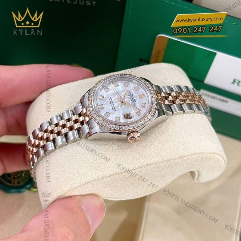 Đồng hồ Rolex Lady-Datejust 28 mặt ngọc trai 279381RBR-0013