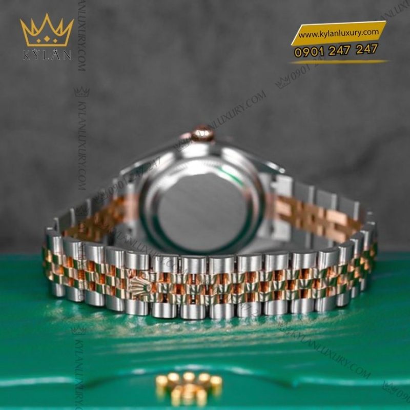 Đồng hồ Rolex Lady Datejust 28 demi xanh olive 279171-0007