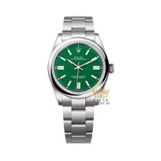 Đồng hồ Rolex Oyster Perpetual 41 134300-0004 mặt số xanh lá