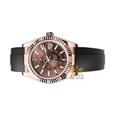 rolex-sky-dweller-336235-0002 (1) Đồng hồ Rolex Sky Dweller mặt chocolate 336235-0002