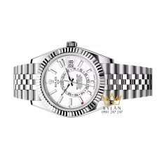 rolex-sky-dweller-336934-0004 (1) Đồng hồ Rolex Sky Dweller mặt số trắng 336934-0004