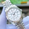 Đồng hồ Rolex Sky Dweller mặt số trắng 336934-0004