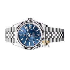 rolex-sky-dweller-336934-0006 (1) Đồng hồ Rolex Sky Dweller mặt xanh lam 336934-0006
