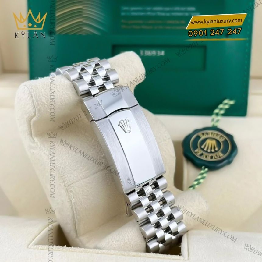 Kỳ Lân Luxury rolex sky dweller 336934 0006 3 Đồng hồ Rolex Sky Dweller mặt xanh lam 336934-0006