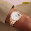 Đồng hồ Vacheron Constantin Égérie Moon Phase vàng hồng 18K