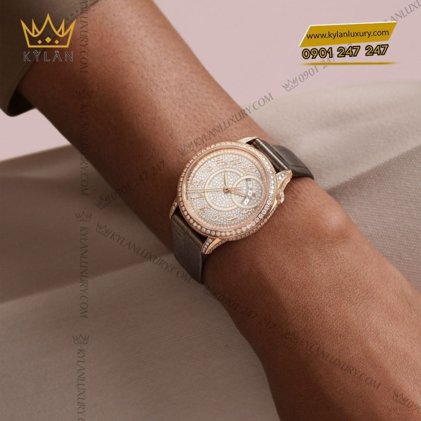 Kỳ Lân Luxury vacheron constantin egerie self winding 4606f 000r b648 3 Đồng hồ Vacheron Constantin Égérie Self Winding mặt full kim