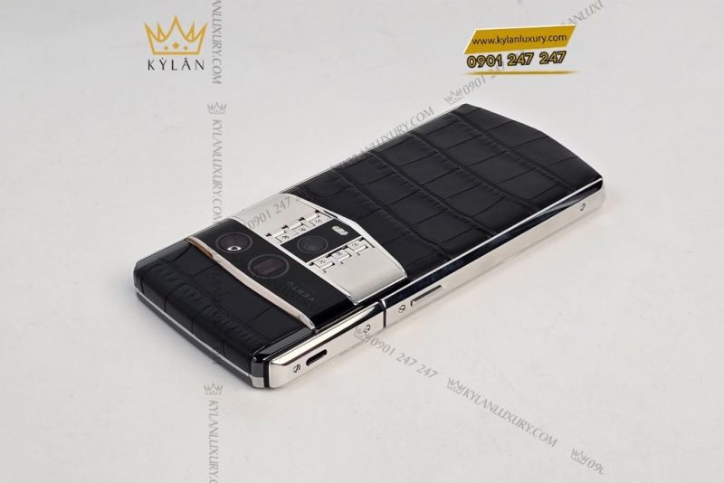 Điện thoại Vertu Agent Q Black Alligator 1TB