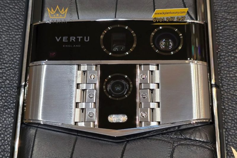 Điện thoại Vertu Agent Q Black Alligator 1TB