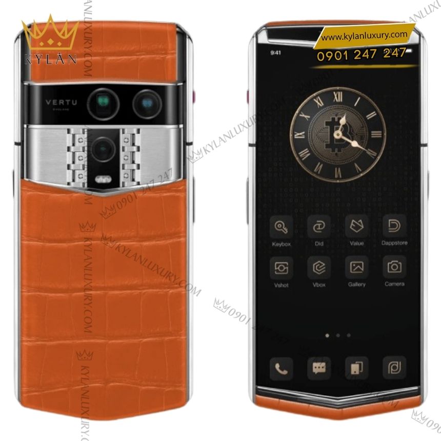 Kỳ Lân Luxury vertu agent q radiant phoenix alli 1tb 3 Điện thoại Vertu Agent Q Radiant Phoenix Alli 1TB