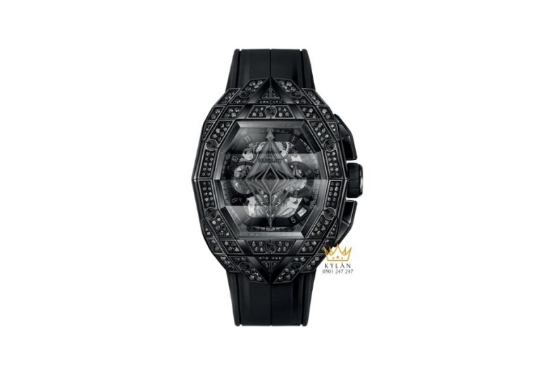 Hublot Spirit of Big Bang Sang Bleu All Black Pavé 42mm