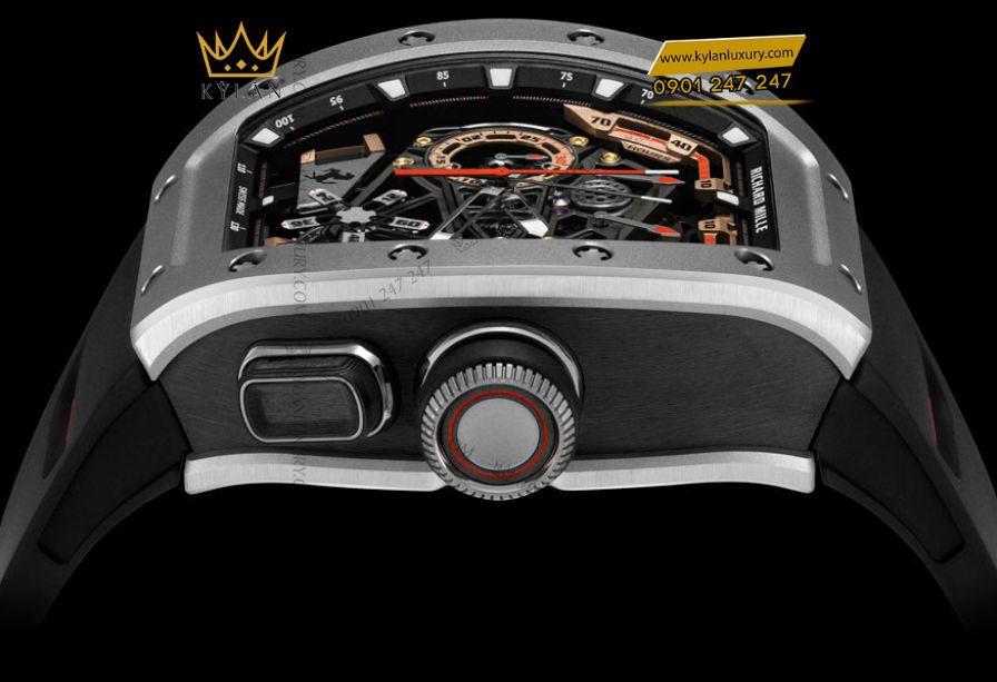 Kỳ Lân Luxury 10 4 RM 43-01 Manual Winding Tourbillon Split-Seconds Chronograph Ferrari