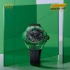 Hublot Big Bang Tourbillon Automatic Green SAXEM 44mm – đồng hồ tourbillon trong suốt giới hạn 18 chiếc với sắc xanh ngọc rực rỡ