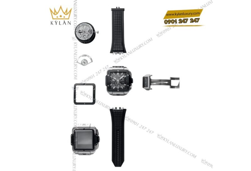 Bộ máy HUB1280 UNICO chronograph flyback của Hublot Square Bang