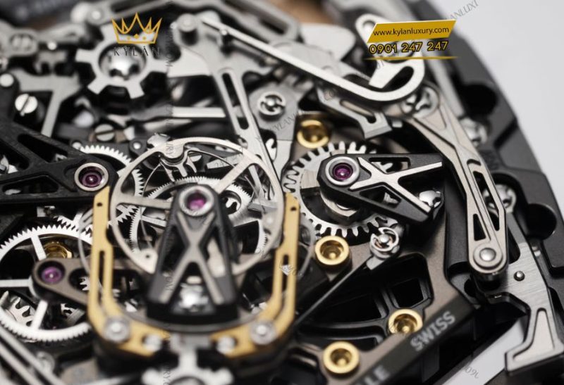 RM 43-01 Manual Winding Tourbillon Split-Seconds Chronograph Ferrari