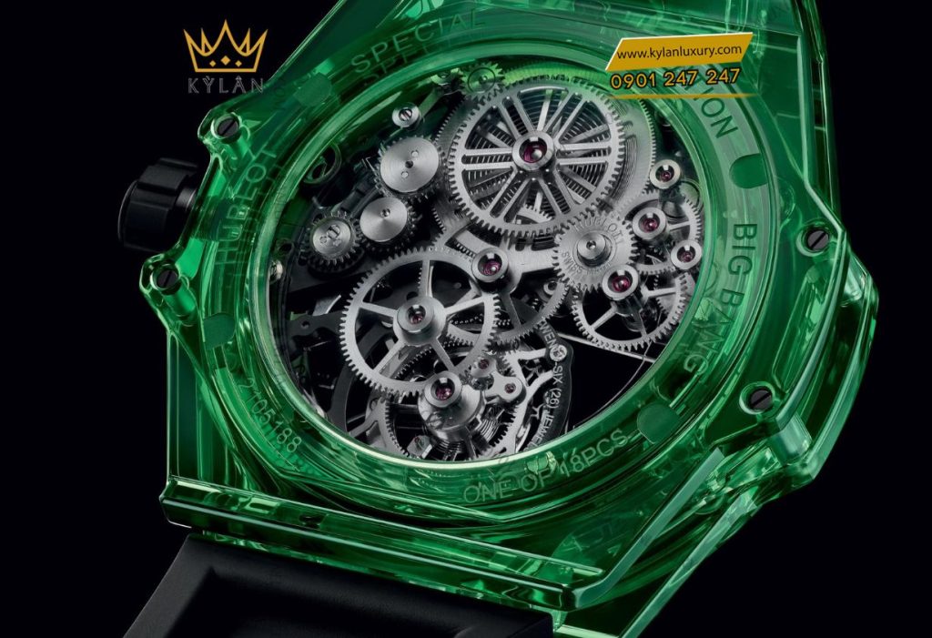 Kỳ Lân Luxury 5 Hublot Big Bang Tourbillon Automatic Green SAXEM
