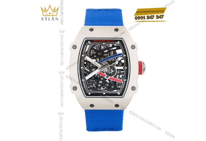 Vỏ Carbon TPT® và Quartz TPT® của RM 67-02 với vân sợi đặc trưng