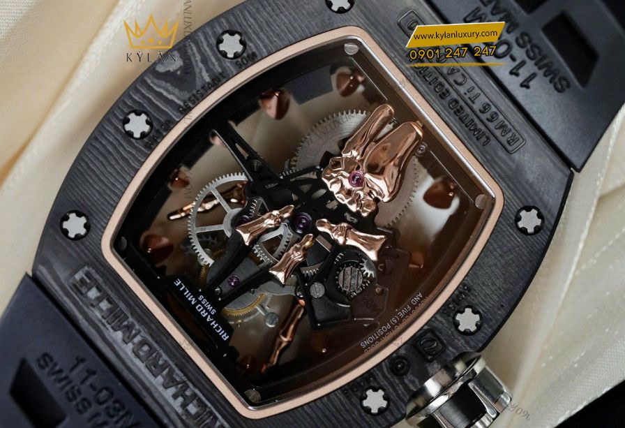 Kỳ Lân Luxury 5 21 Richard Mille RM 66 Manual Winding Flying Tourbillon