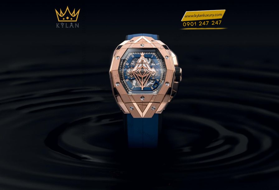 Kỳ Lân Luxury 5 5 Hublot Spirit of Big Bang Sang Bleu King Gold Blue 42mm