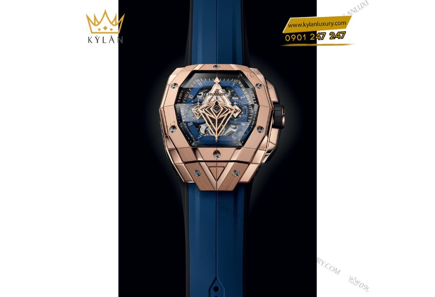 Kỳ Lân Luxury 6 4 Hublot Spirit of Big Bang Sang Bleu King Gold Blue 42mm