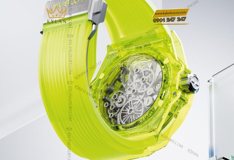 Hublot Big Bang Tourbillon Automatic Yellow Neon