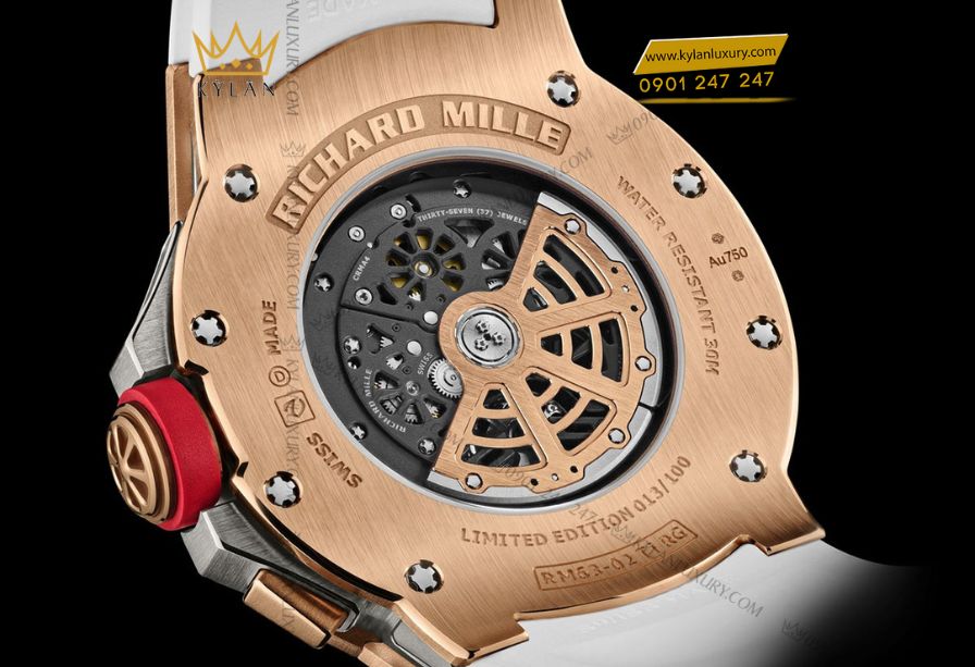 Kỳ Lân Luxury 8 6 Richard Mille RM 63-02 Automatic Winding Worldtimer