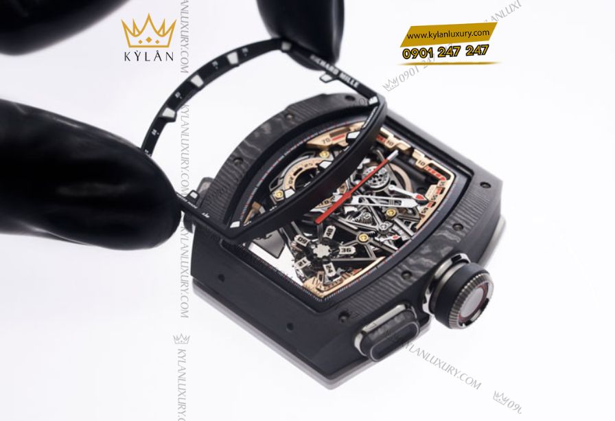 Kỳ Lân Luxury 8 7 RM 43-01 Manual Winding Tourbillon Split-Seconds Chronograph Ferrari
