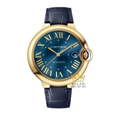 Đồng hồ Cartier Ballon Bleu vàng vàng xanh dương WGBB0063
